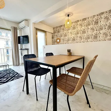Appartamento Riviera - Carré D'or - Large Ac Terrasse - Très Calme - Balcon Berlioz 2 3*